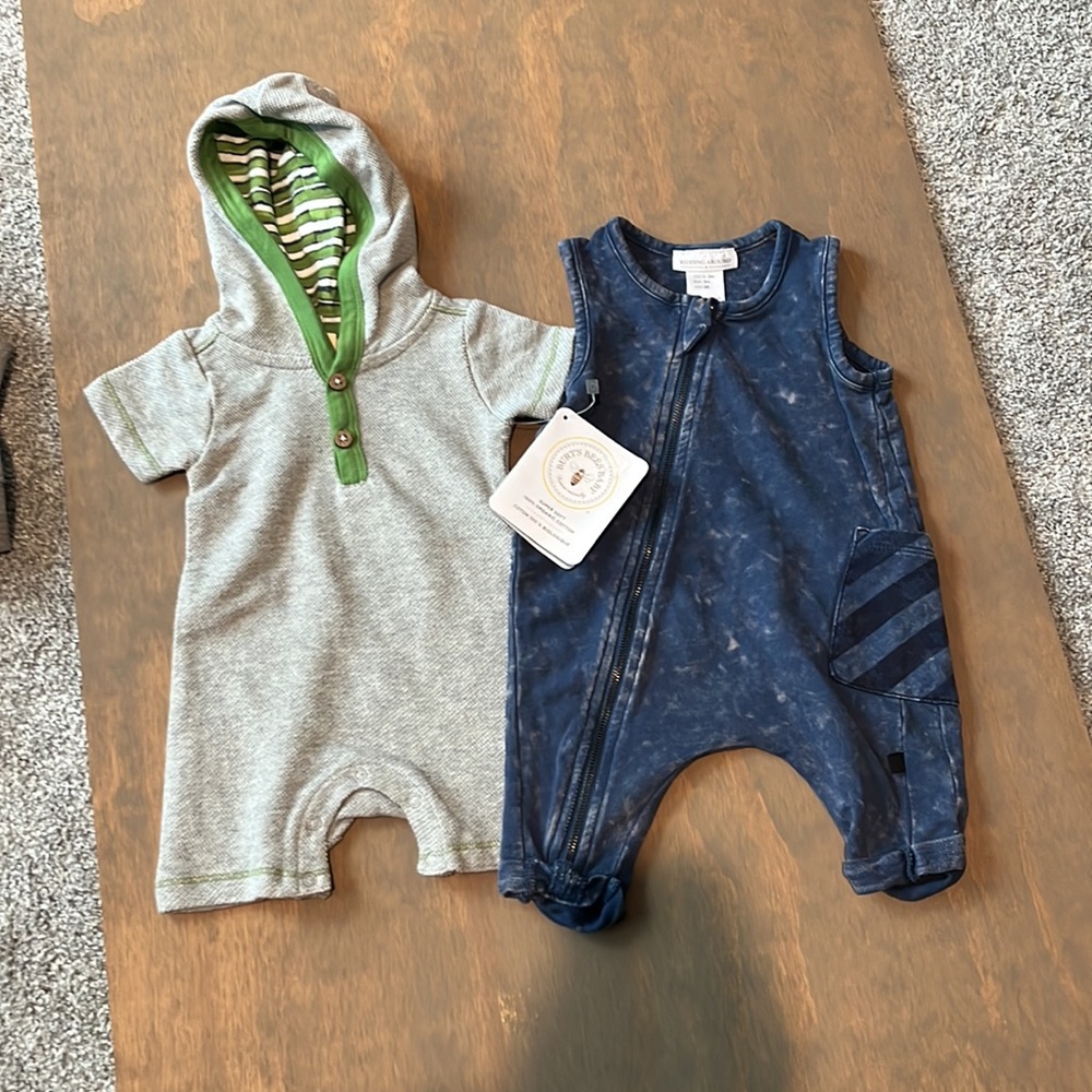 Burt’s Bees Baby, Kidding Around body suits